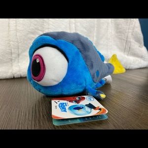 Disney Store Pixar Finding Dory  Baby Dory 8" Plush Stuffed Animal  Stuffie.